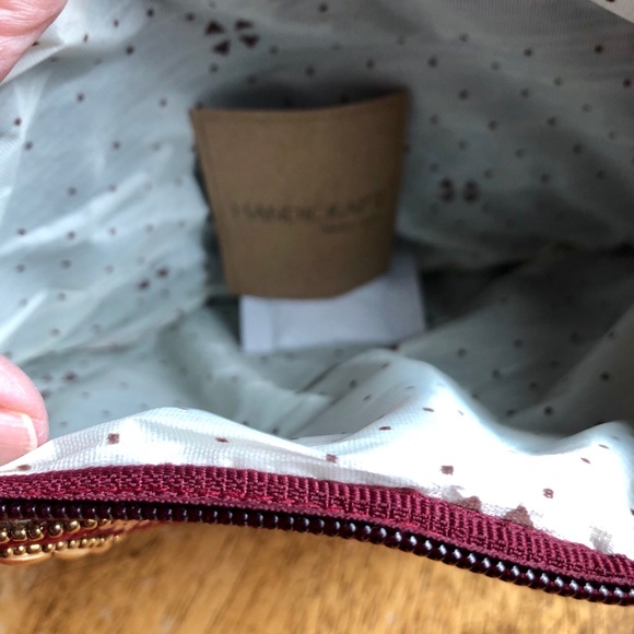 NWT PINK Fortune Cookie 🥠 Purse /Bracelet Handle - Picture 5 of 8